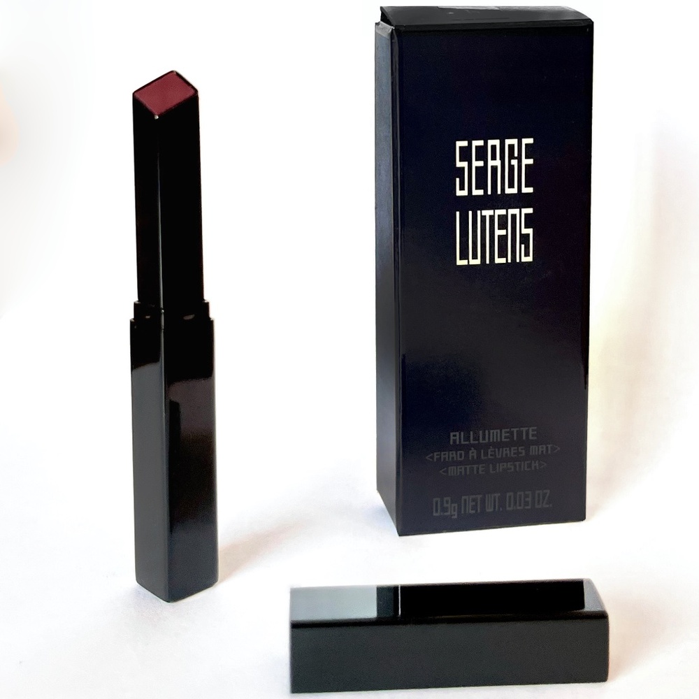 Serge Lutens ALLUMETTE Matte Lipstick N°4 Témoin à Charge 0.9g – New, Paris